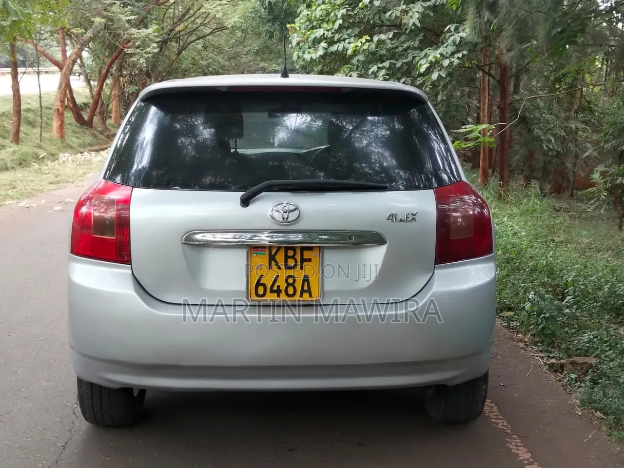 Toyota Allex 2003 Silver