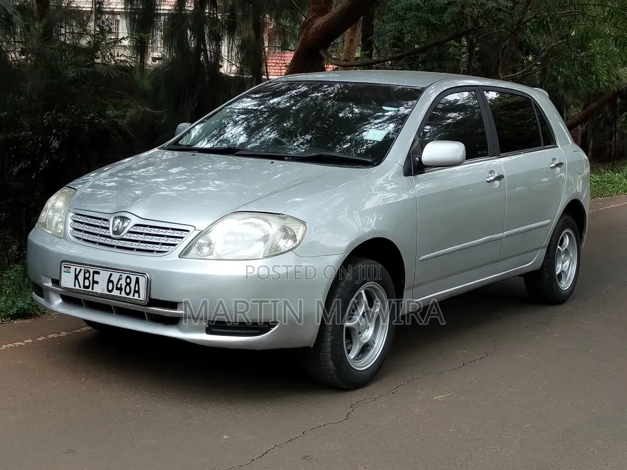 Toyota Allex 2003 Silver