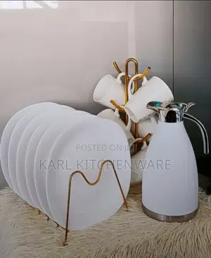 13-Piece Premium Ceramic Breakfast Tea Dinner Set With 2l Insulated