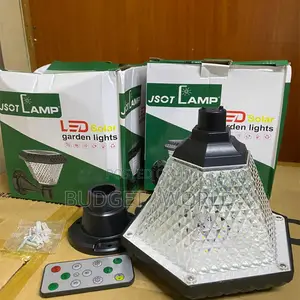 Solar Powered Garden Pillar Light – Multi-Color Led Outdoor Lamp