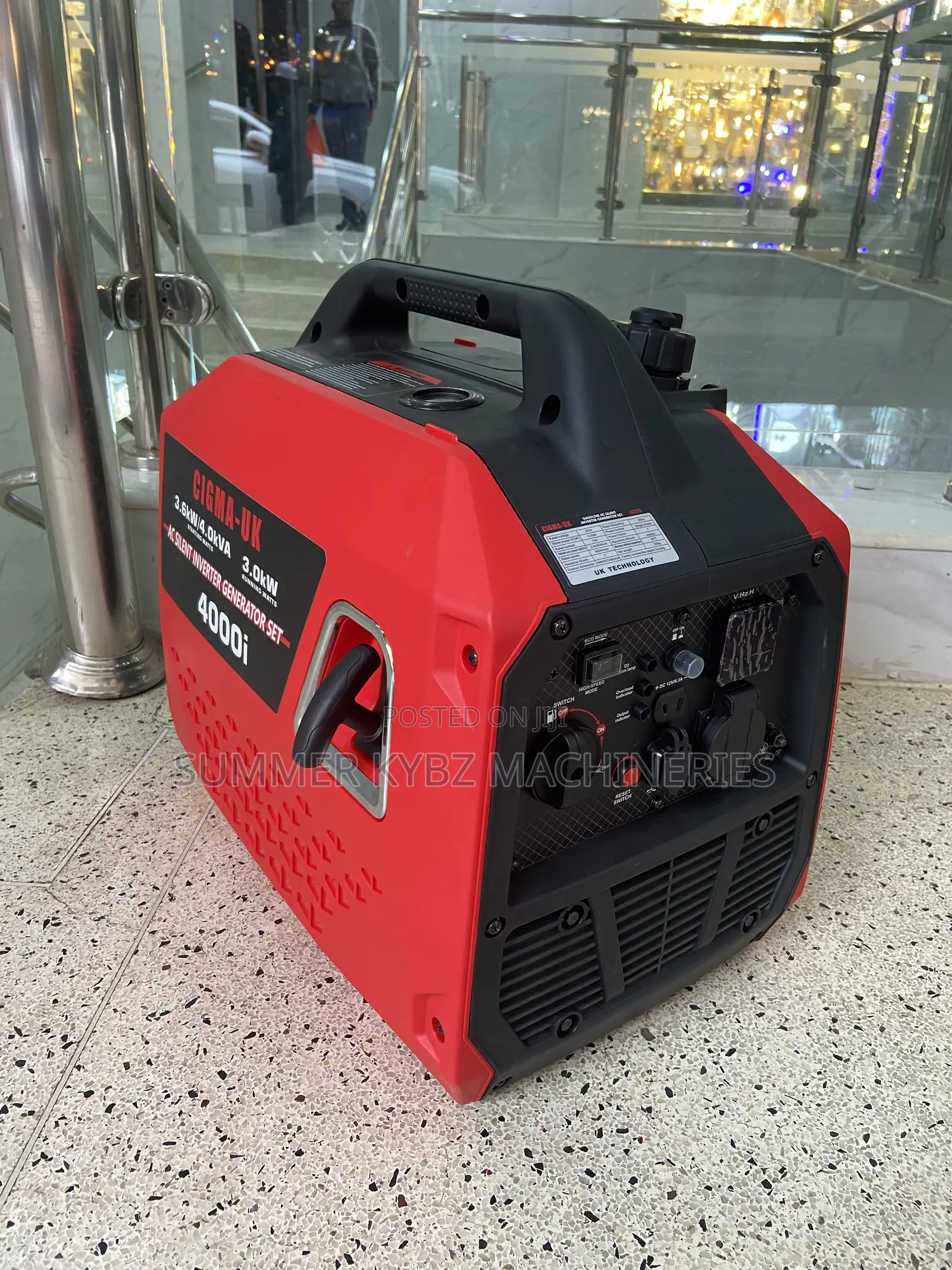 4kva Cigma-Uk 4000i Silent Inverter Generator