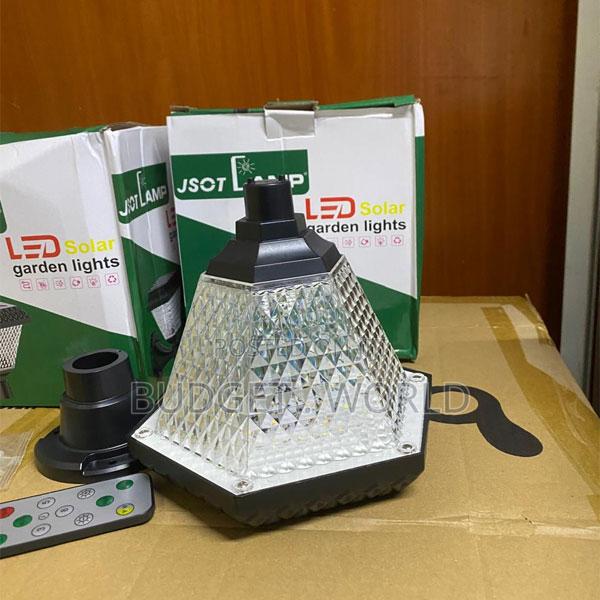 . Decorative Solar Gate Light – RGB Color Changing Led Fixture
