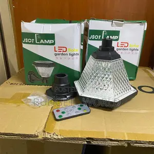 Premium Solar Outdoor Post Light – Stylish RGB Garden Illumination