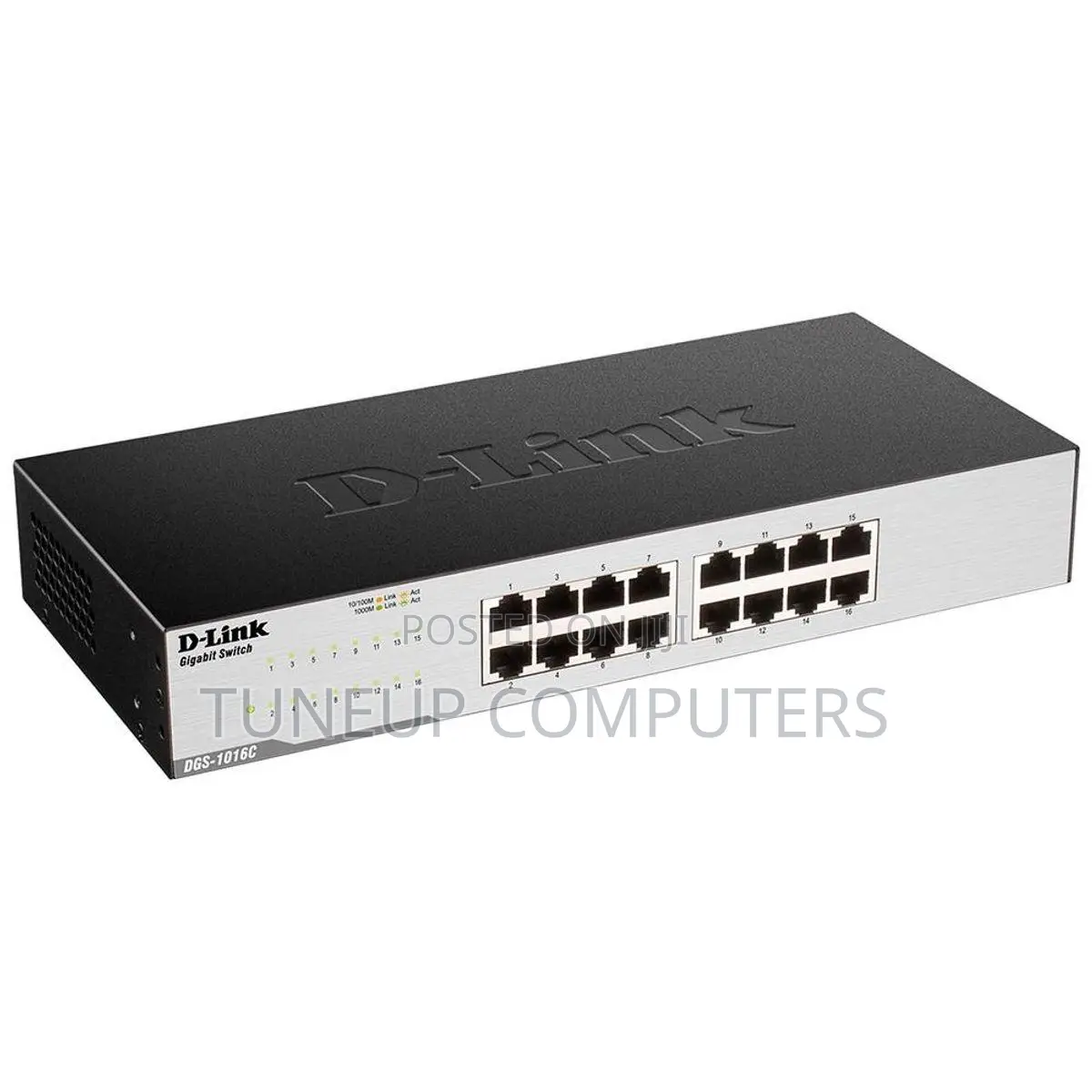 D-Link DGS-1016c/B 16-Portbase-T Unmanaged Switch