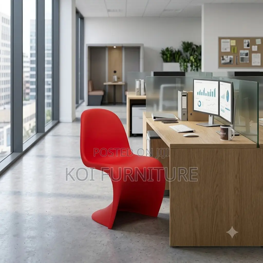 Home Chairs; Armless Plastic Pantone Home Office Chairs