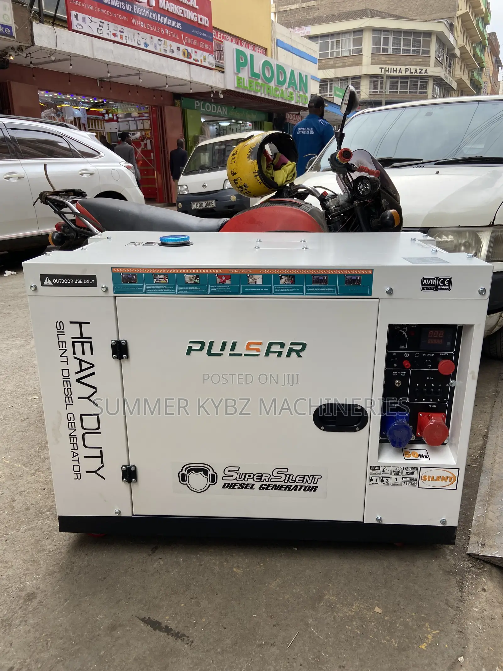 Pulser Super Silent Diesel Generator 15kva With Ats