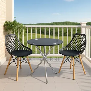 2 Seater Outdoor Dining Set – Modern Balcony Table and Chairs