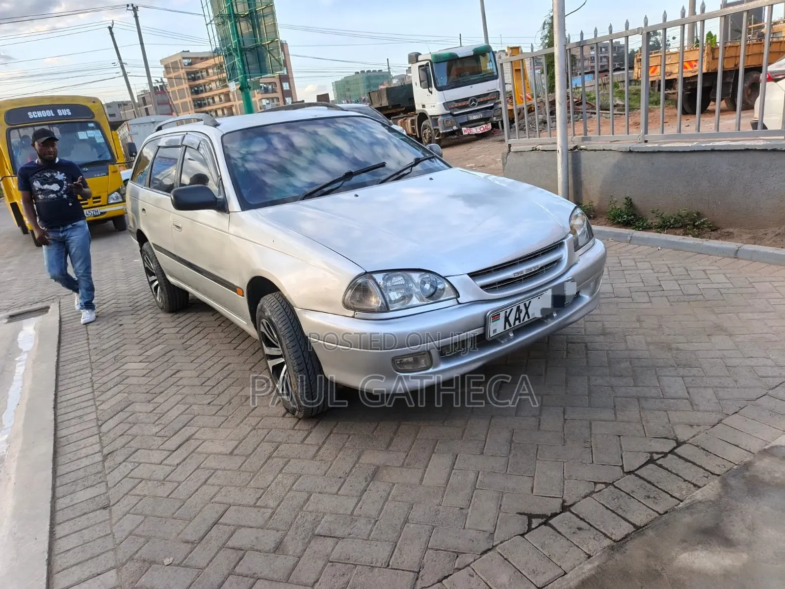 Toyota Caldina 1999 Silver