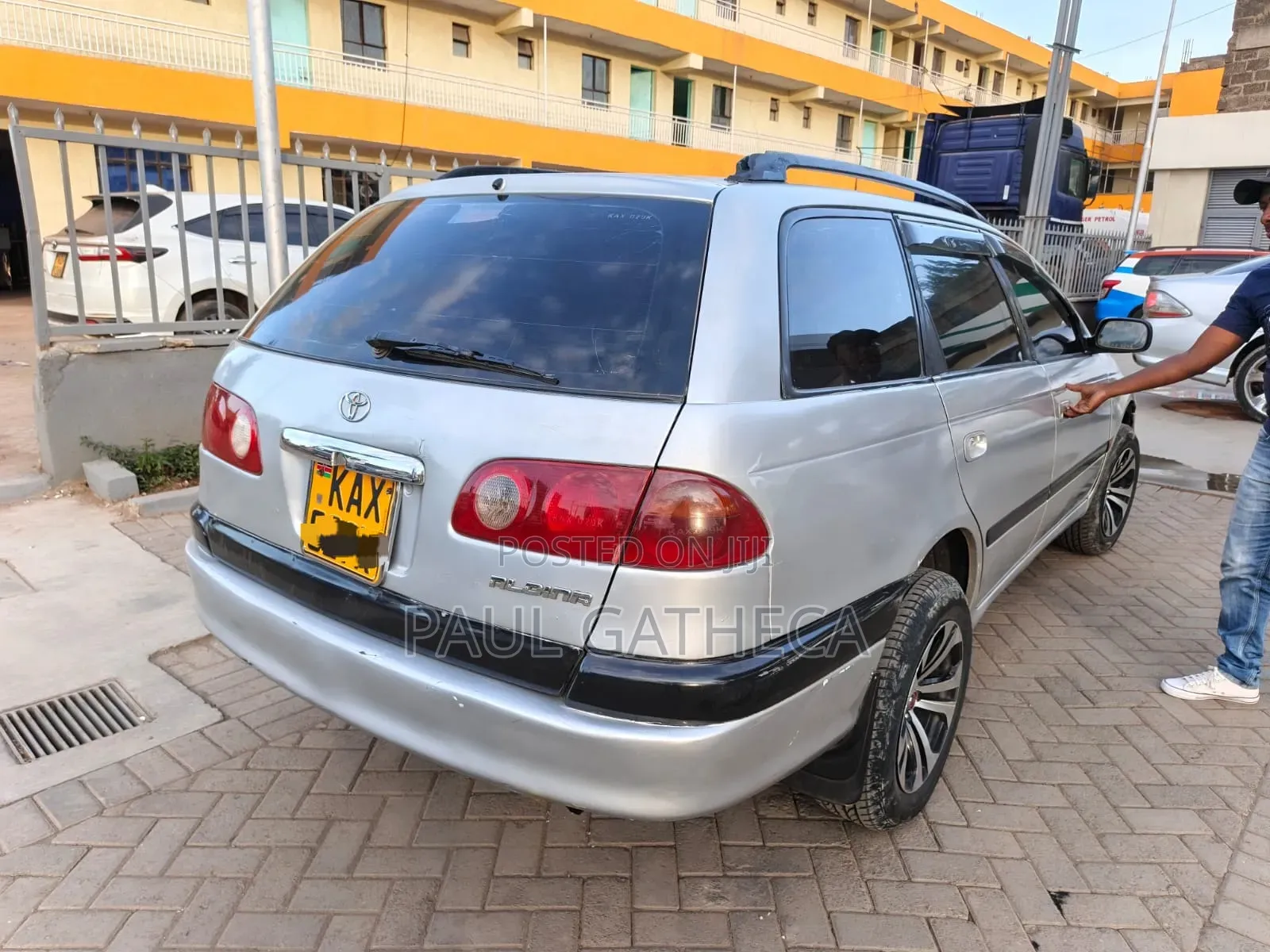 Toyota Caldina 1999 Silver