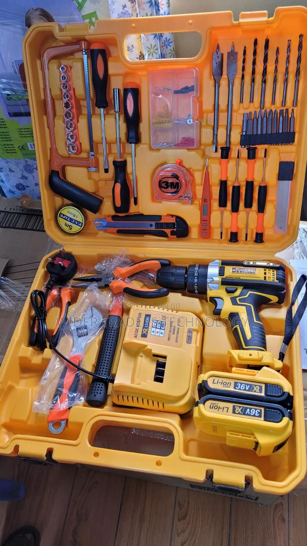 Dewalt 36v Cordless Drill Full Tool Set - thumbnail 2