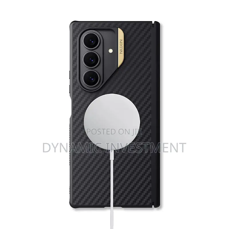 Samsung Galaxy Z Fold7 Fold 7 5g Carbon Fiber Magnetic Pen Case Cover