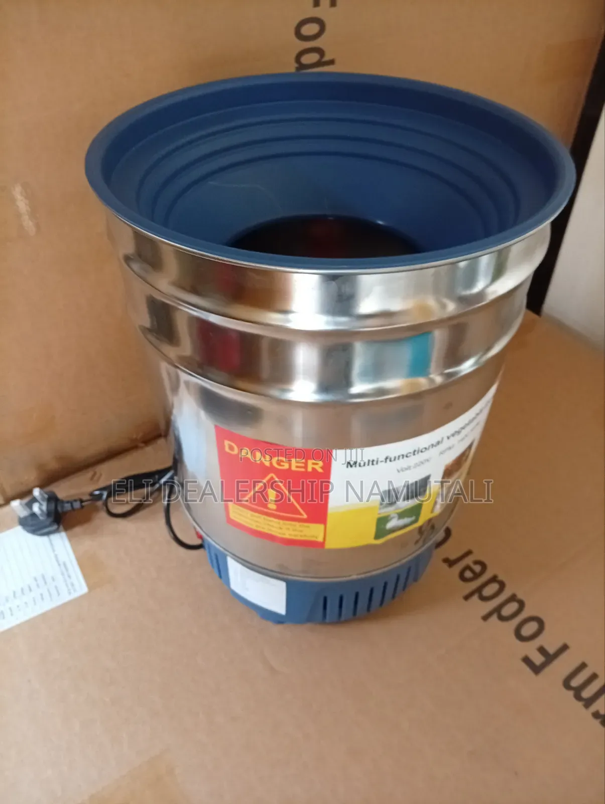 Electric Vegetable Poultry Feed Chopper 500w