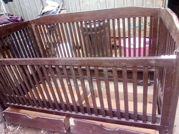 Babycot In Brown Colour