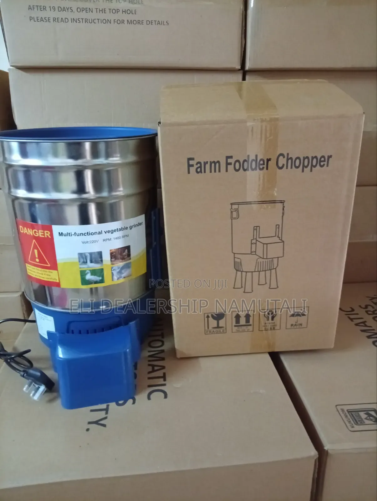 Farm Fodder Cutting Machine 220v/Vegetable Chopper