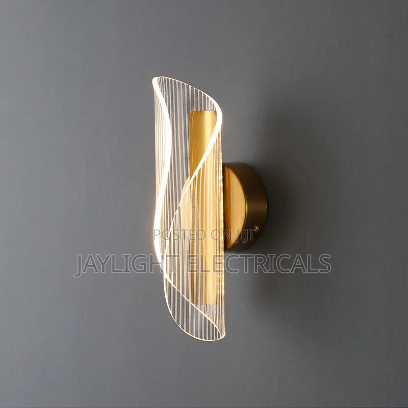 Wall Lamp Personalized Bedside Acrylic Wall Light for Bedroom Hotel