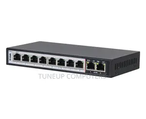D-Link Des-F1010p-E/B 10-Port Long Range Poe Switch