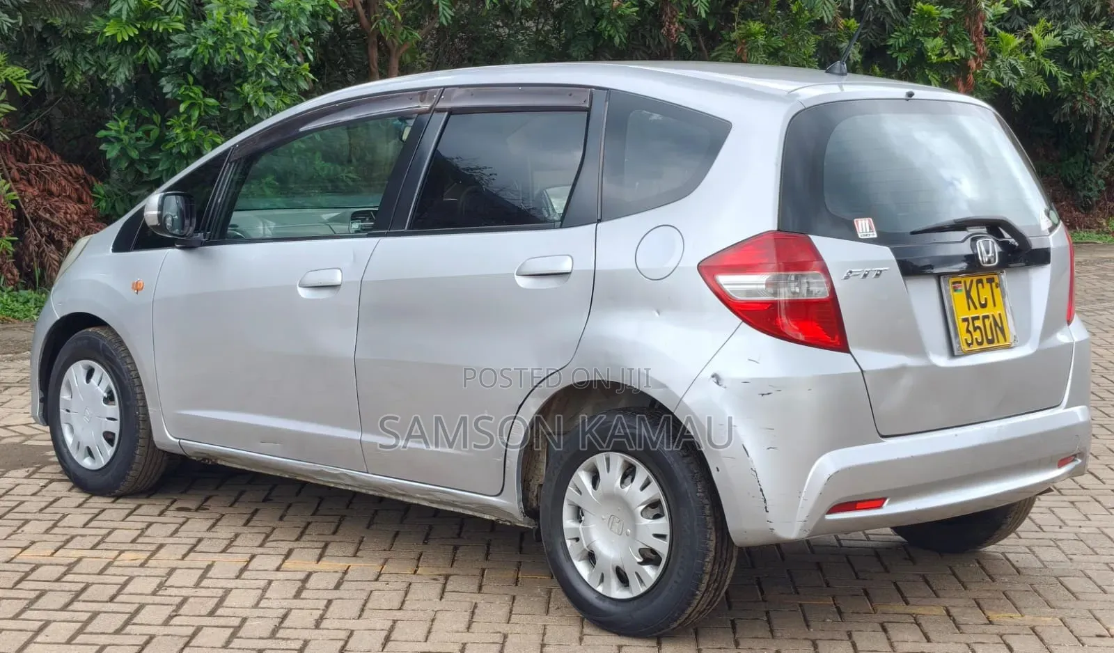 Honda Fit 2011 Silver