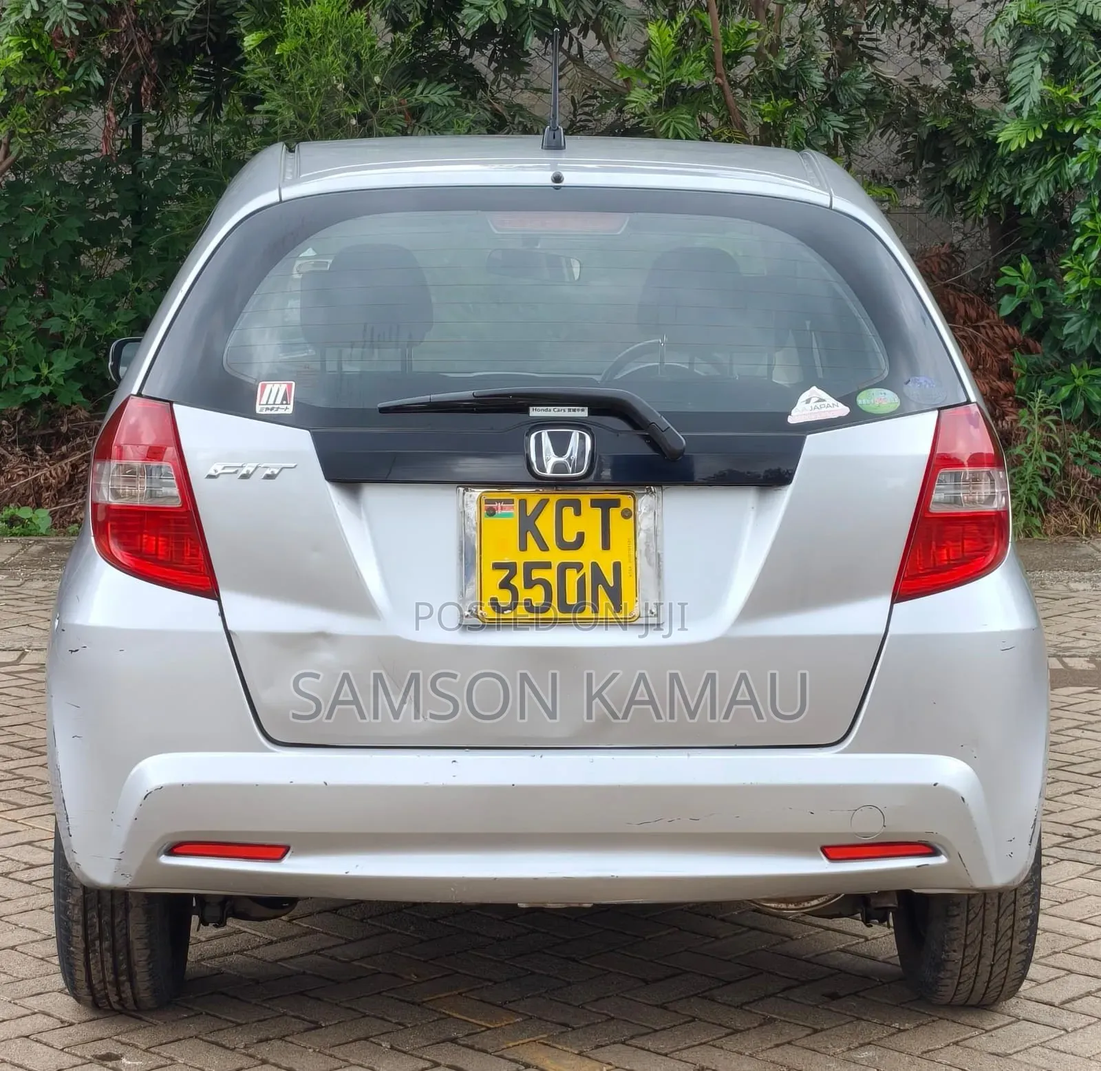 Honda Fit 2011 Silver