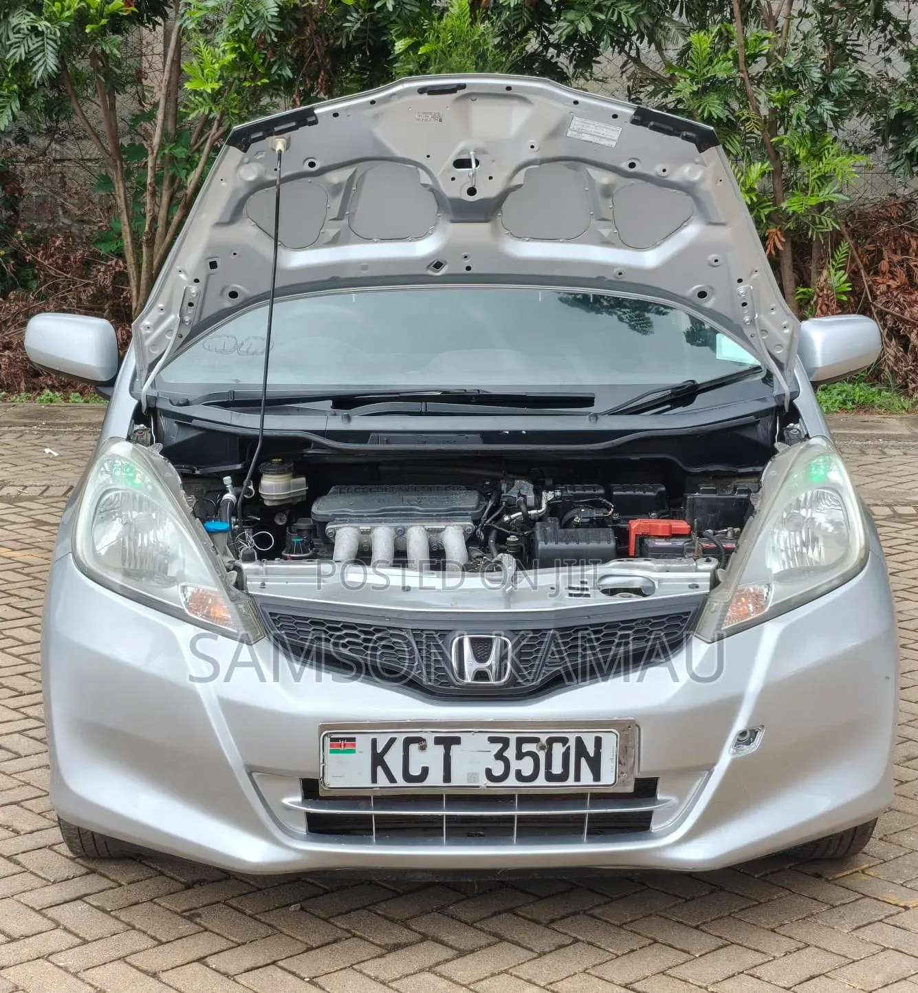 Honda Fit 2011 Silver
