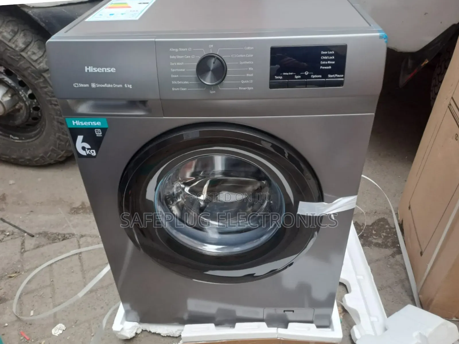 Hisense Washing Machine 6kg – Clean Clothes, Less Effort