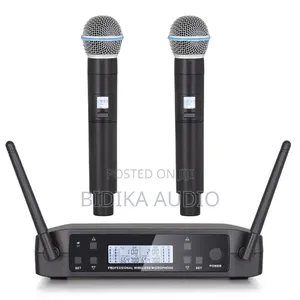 Glxd4 Uhf 2ch Wireless Microphone (2-Hand or 1-Hand 1-Head/Tie)