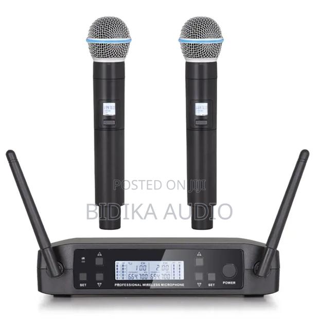 Glxd4 Uhf 2ch Wireless Microphone (2-Hand or 1-Hand 1-Head/Tie)