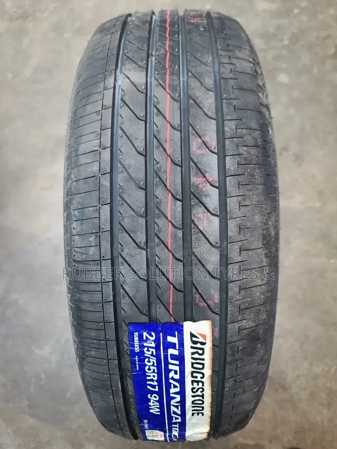 215 /55 R17 Bridgestone Tyres 94w Turanza