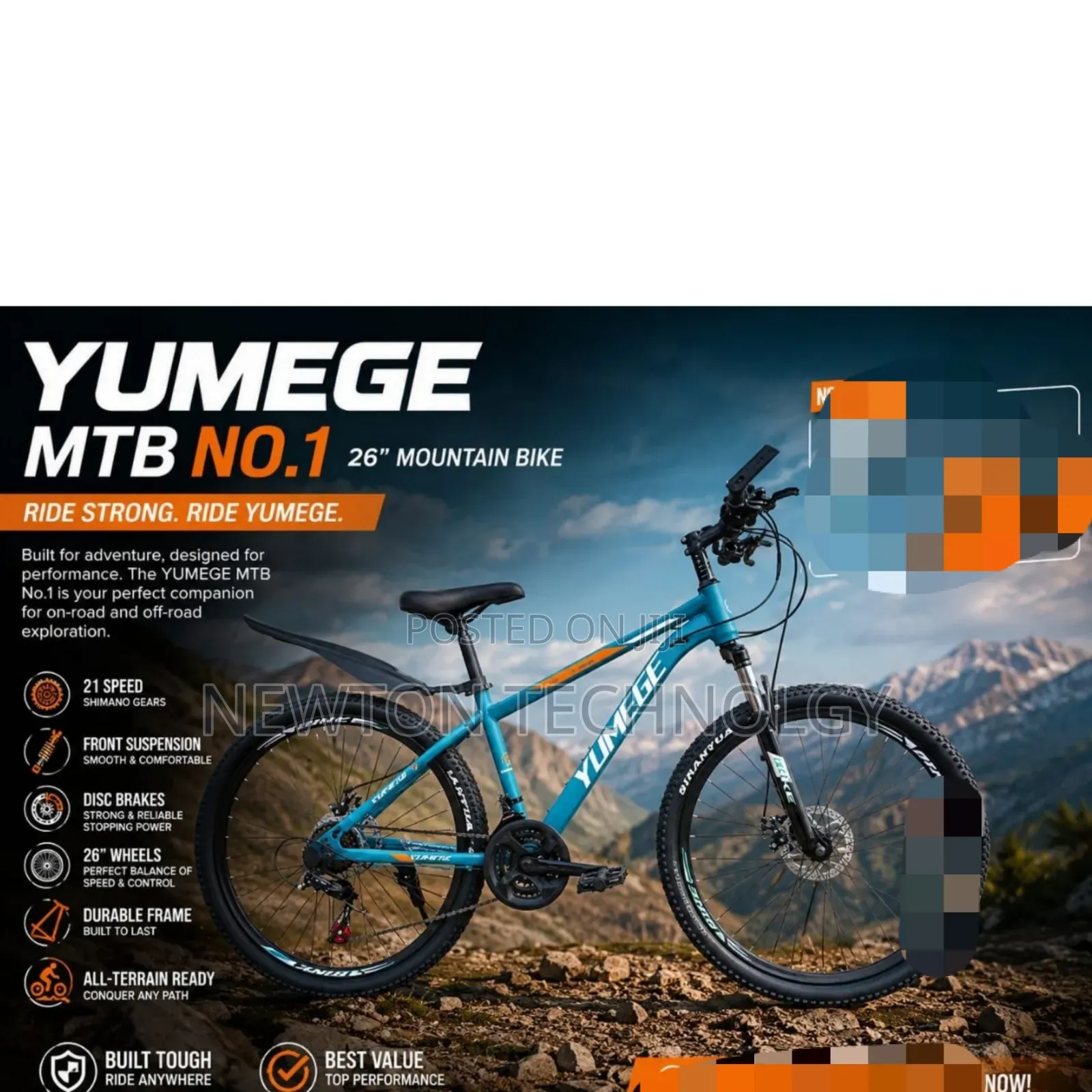 Yumege MTB No.1 Size 26 Mountain Bike