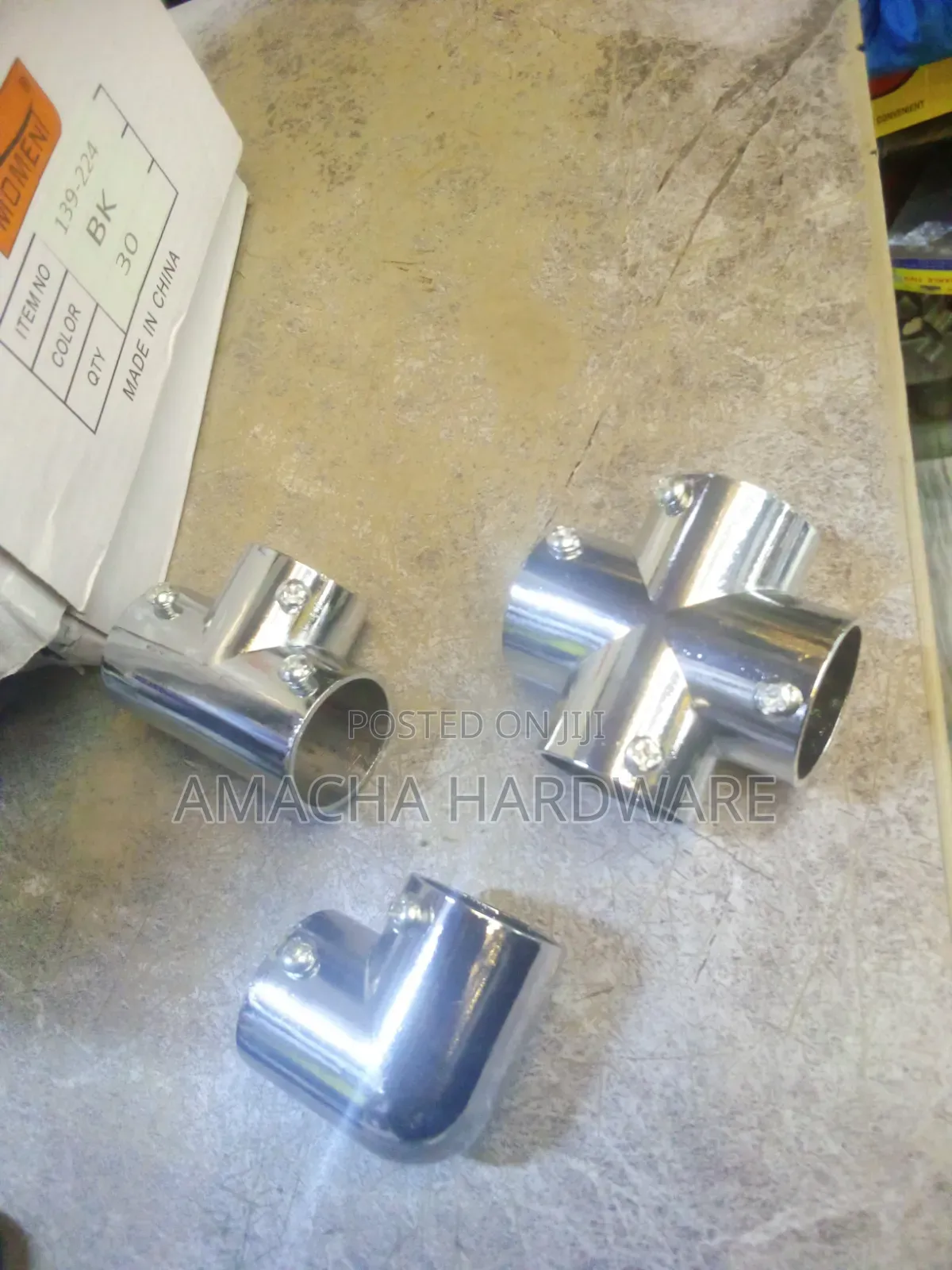 Durable Chrome Brackets