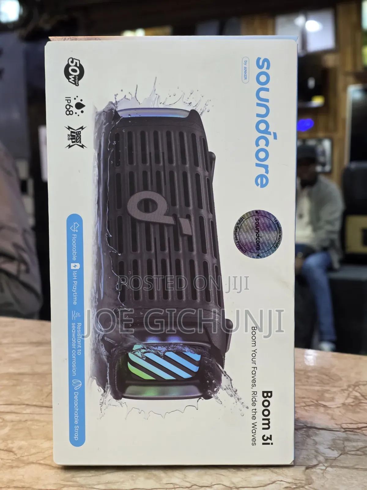 Soundcore Boom 3i Bluetooth Speaker