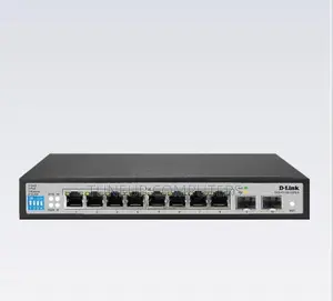 D-Link 8 Port Poe Gigabit Smart Managed Switch – DGS-F1100-10ps-E/B
