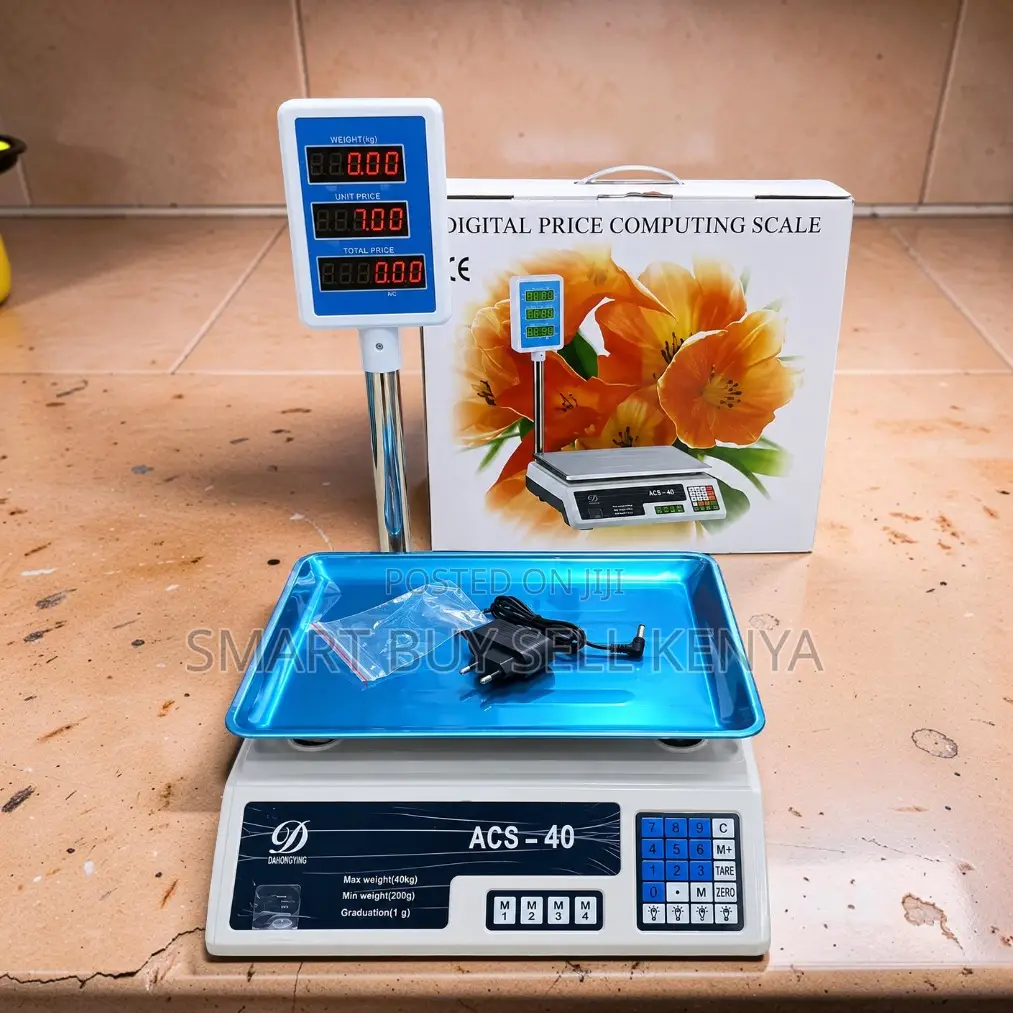 High Capacity Acs 40 Upto 40kgs Computerized Electronic Weight Scale
