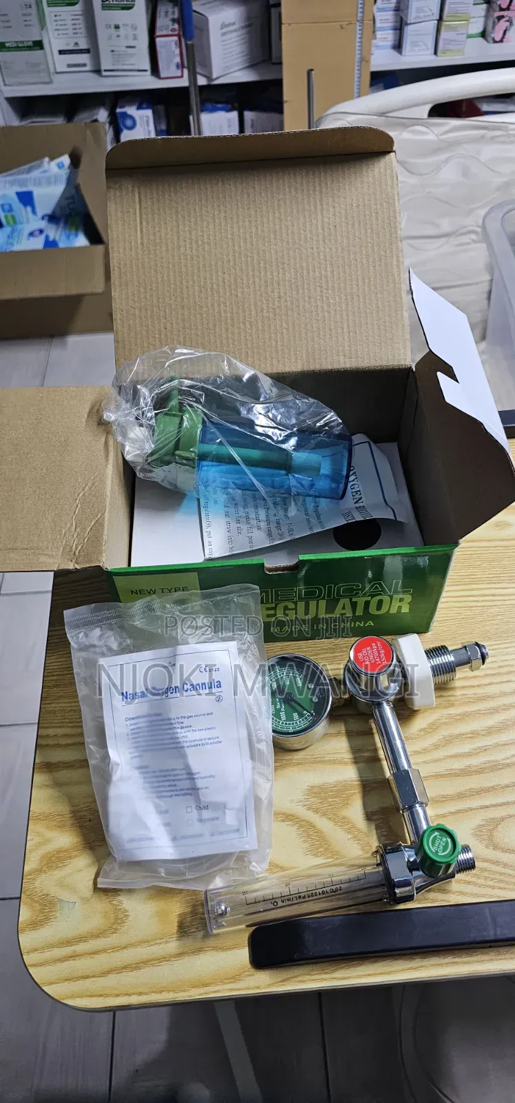 Oxygen Regulator Sideflow/Topflow
