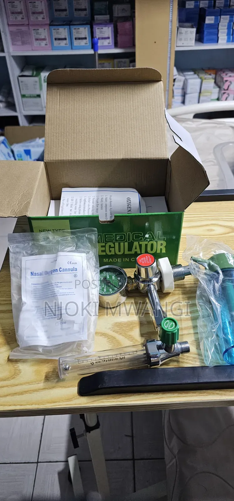 Oxygen Regulator Sideflow/Topflow