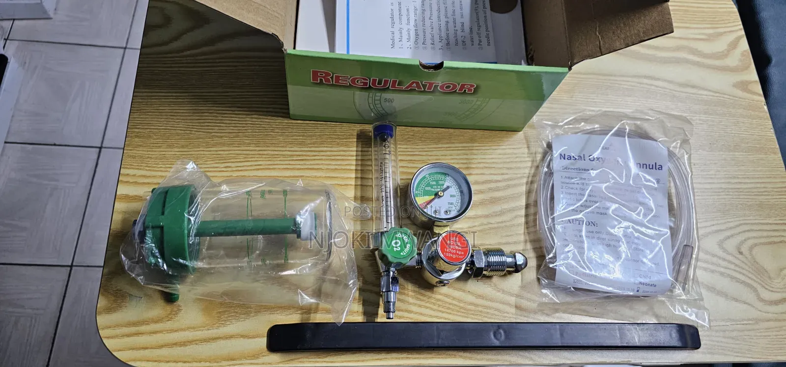 Oxygen Regulator Sideflow/Topflow