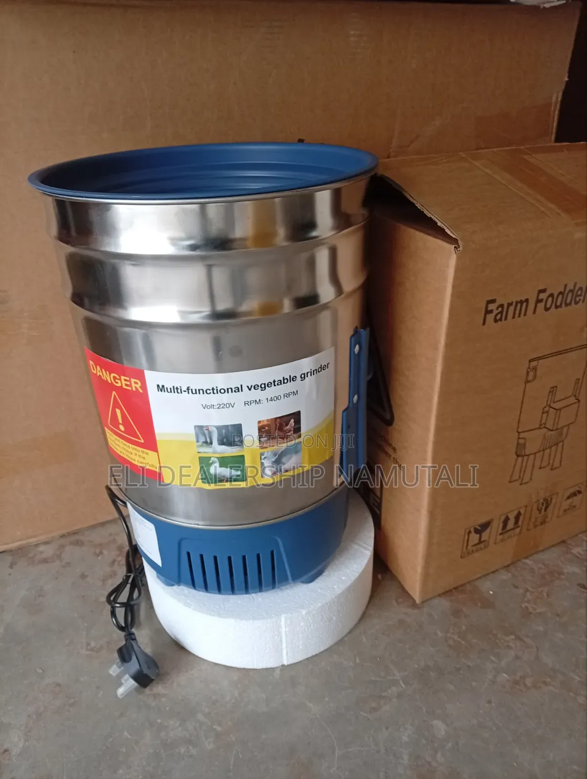 Save Time Preparing Animal Feed – 500w Fodder Chopper