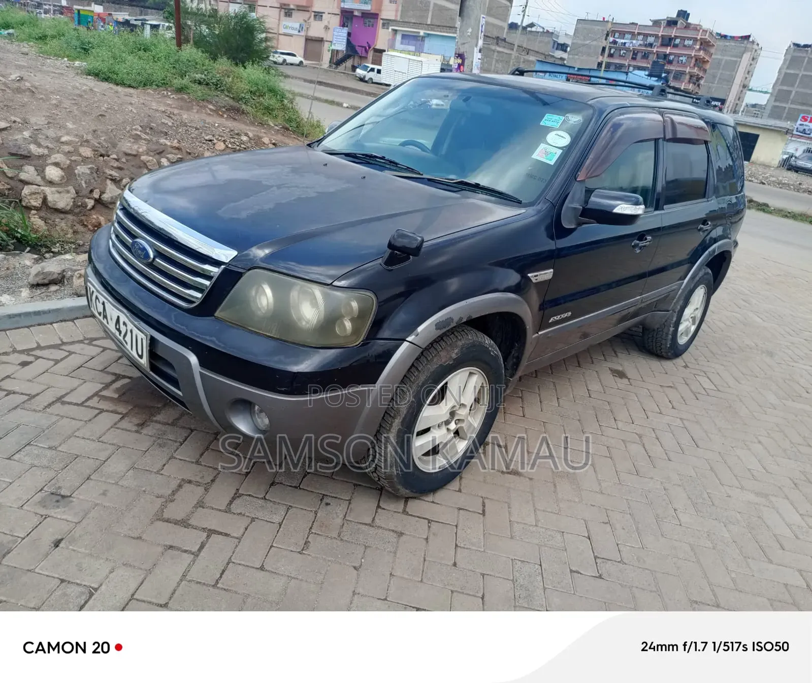 Ford Escape Hybrid 2007 Black