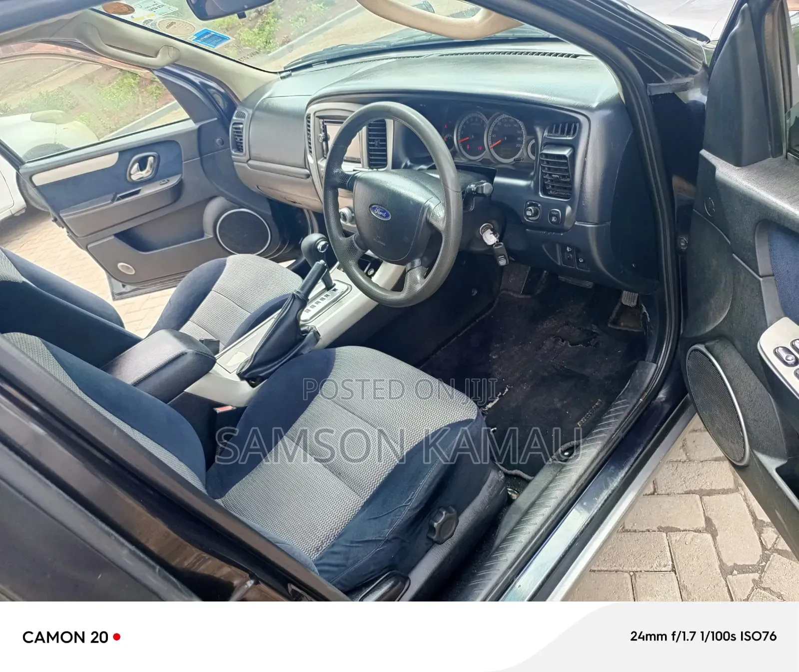 Ford Escape Hybrid 2007 Black