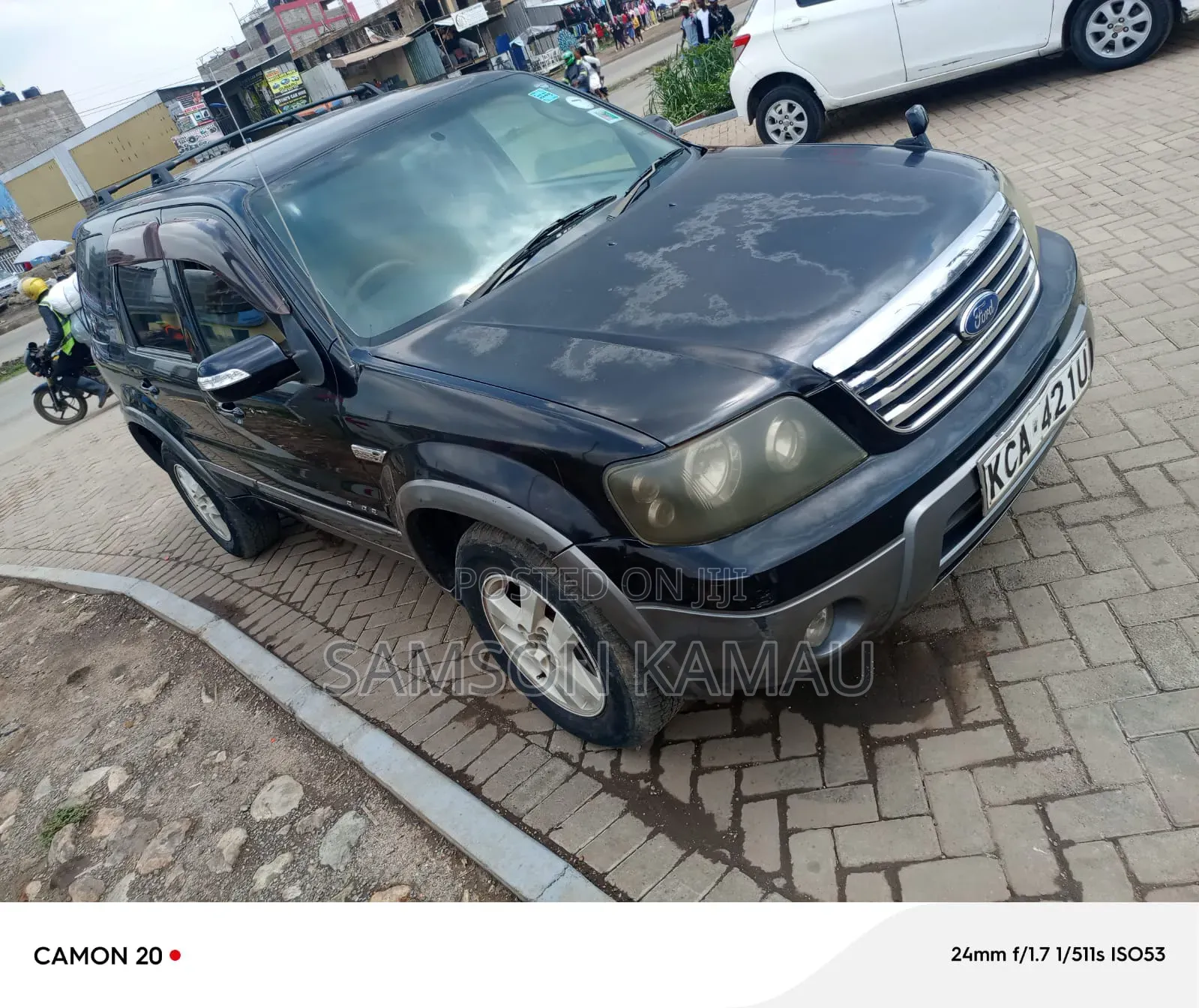 Ford Escape Hybrid 2007 Black