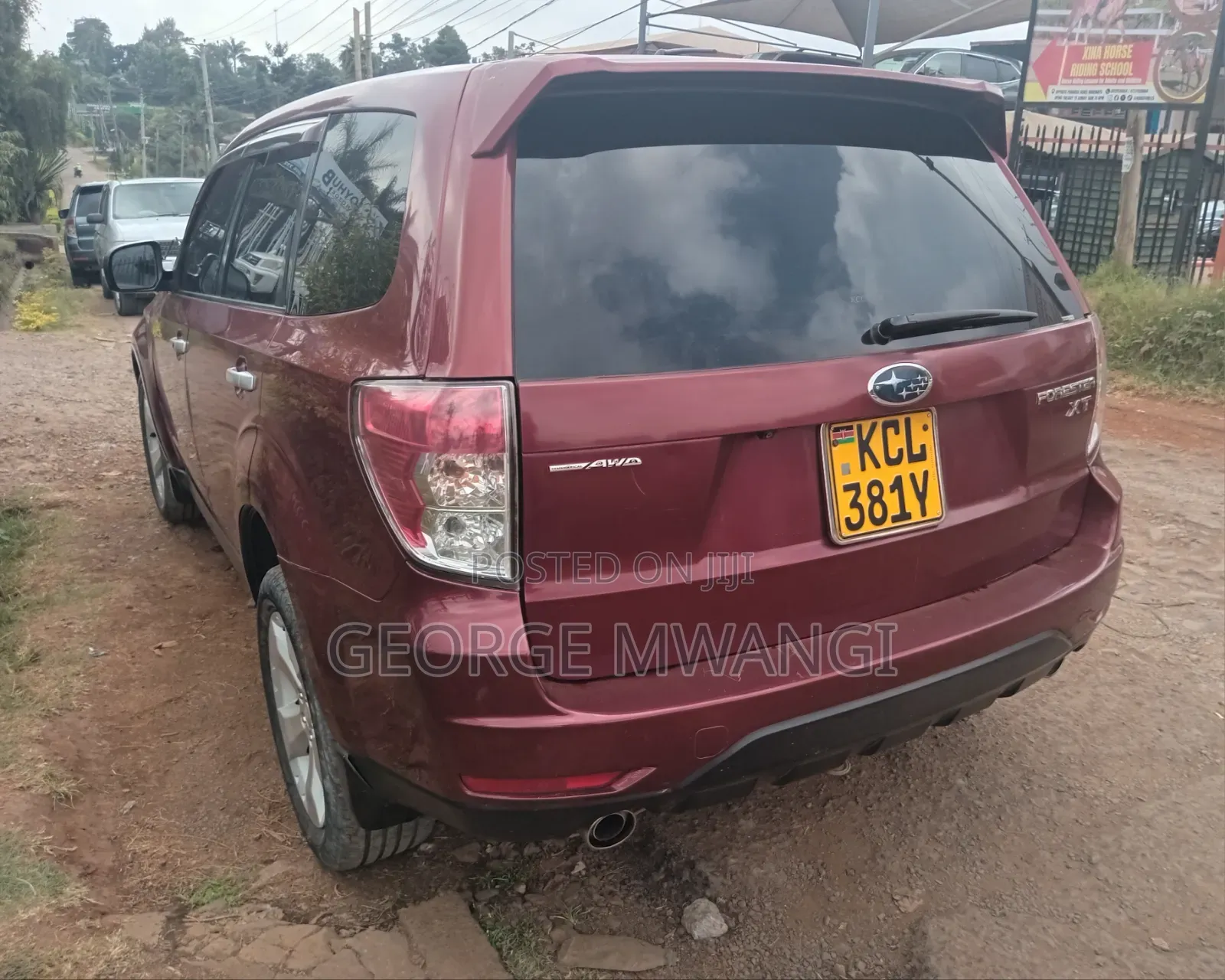 Subaru Forester 2011 Maroon