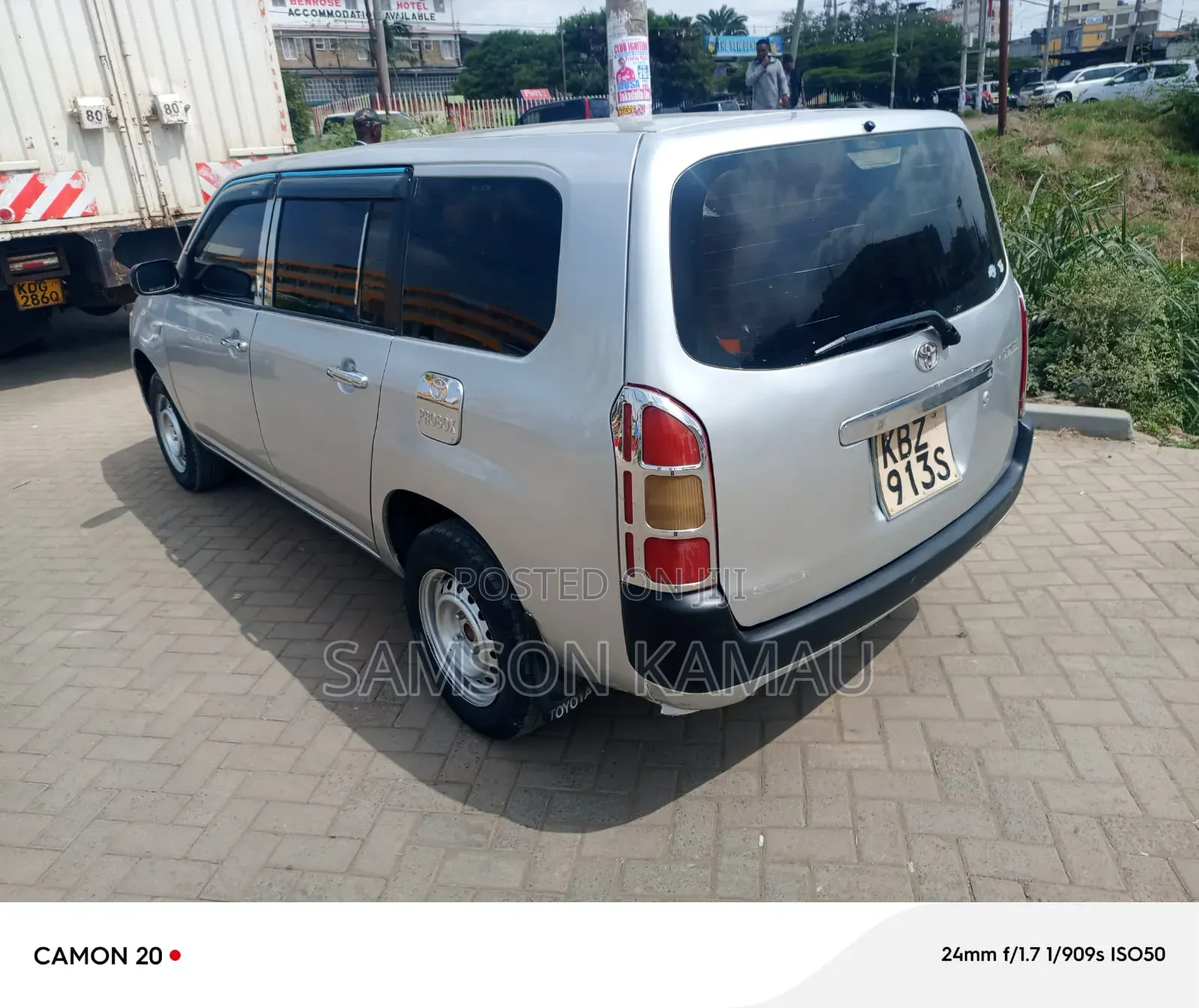 Toyota Probox 2007 Silver