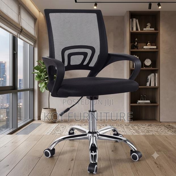 Office Chairs; Adjustable Mesh Clerical Tasks Chair - thumbnail 5