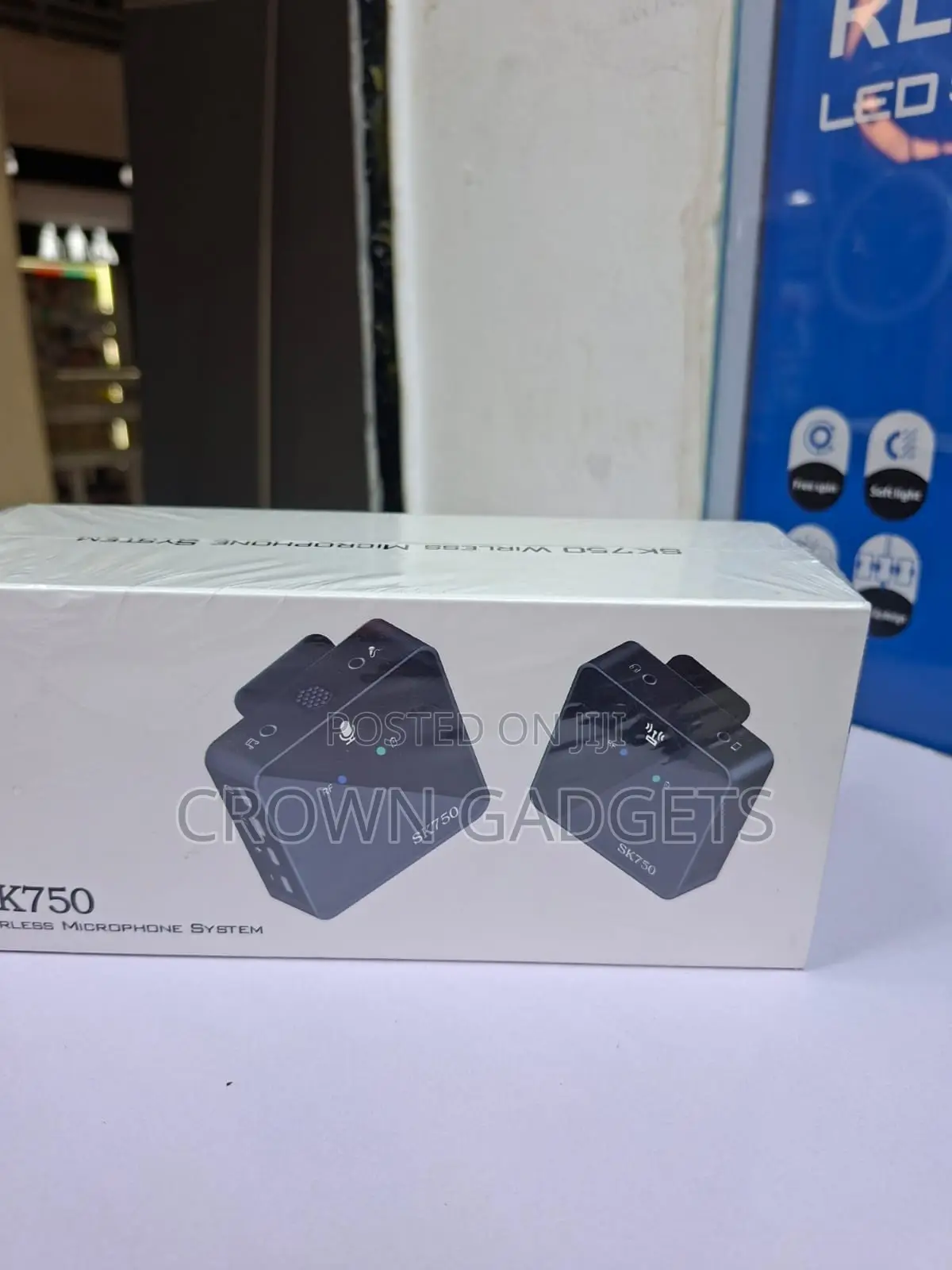 Sk750 Dual Wireless Microphone Kit for Content Creators