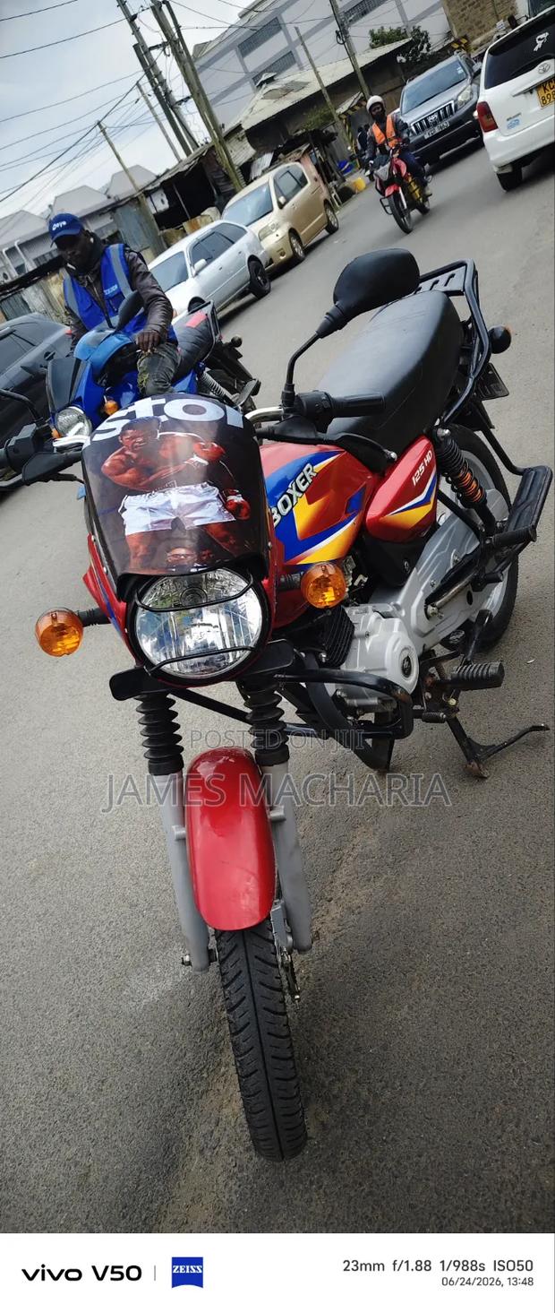 Bajaj Boxer 125 2026 Red - thumbnail 3