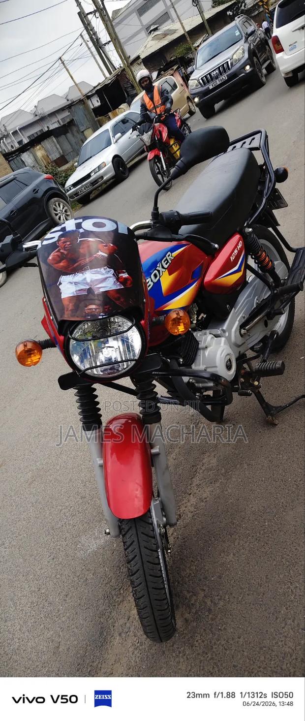 Bajaj Boxer 125 2026 Red - thumbnail 6