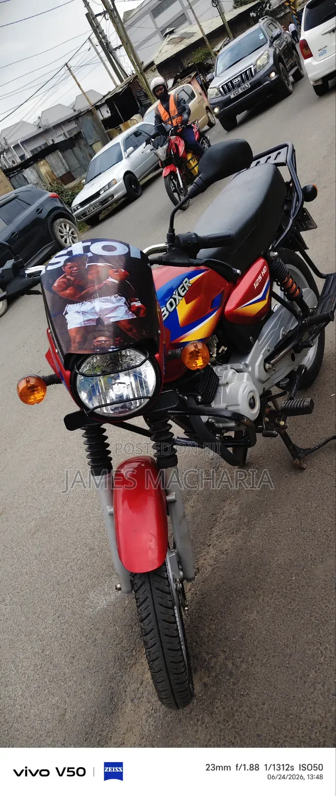 Bajaj Boxer 125 2026 Red
