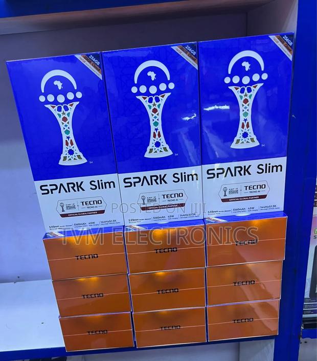 New Tecno Spark Slim 256 GB Black