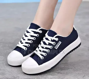 Benbu Original Canvas Rubber Shoes for Womens Black Red White Blue