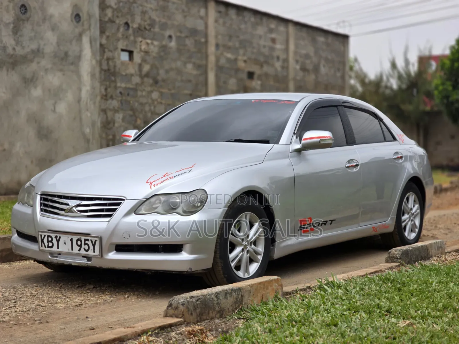 Toyota Mark X 2007 Silver