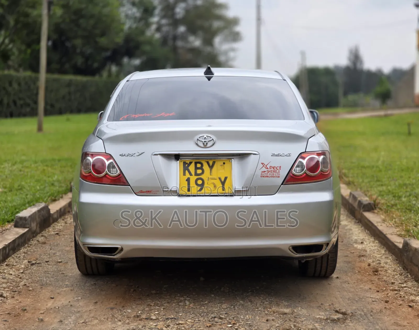 Toyota Mark X 2007 Silver